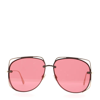 Christian Dior Stellaire 6 Aviator Sunglasses Metal