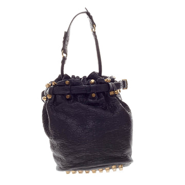Alexander Wang Diego Bucket Leather & Studs