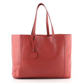Bottega Veneta Intrecciomirage Tote Leather Medium