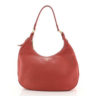 Prada Hobo Vitello Daino Medium