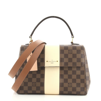 Louis Vuitton Bond Street Handbag Damier with Leather BB