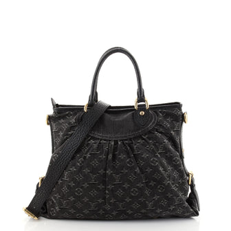 Louis Vuitton Neo Cabby Handbag Denim GM