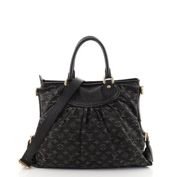 Louis Vuitton Neo Cabby Handbag Denim GM