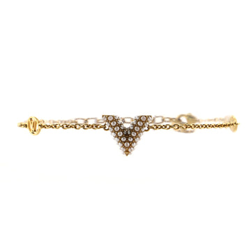 Louis Vuitton Essential V Bracelet Metal and Faux Pearls