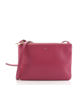Celine Trio Crossbody Bag Leather Small