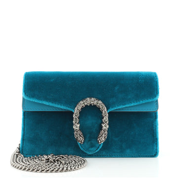 Gucci Dionysus Bag GG Velvet Super Mini