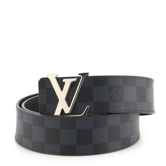 Louis Vuitton Initiales Reversible Belt - Cobalt Blue