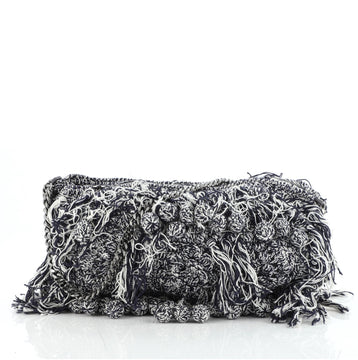 Stella McCartney Fringe Chain Bag Knitted Fabric Large