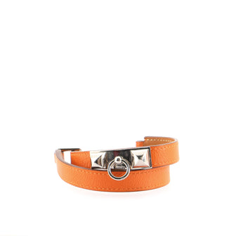 Hermes Rivale Double Tour Bracelet Leather