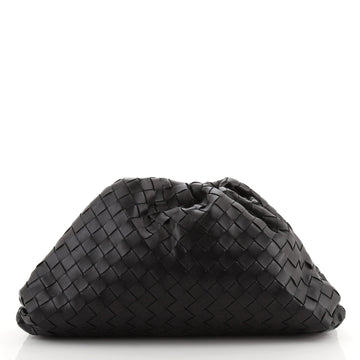 Bottega Veneta The Pouch Intrecciato Leather Large