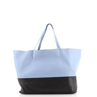 Celine Horizontal Bi-Cabas Tote Leather Large
