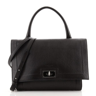 Givenchy Shark Convertible Satchel Leather Small