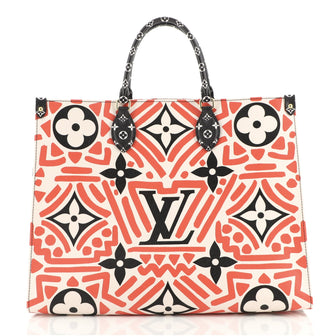 Louis Vuitton OnTheGo Tote Limited Edition Crafty Monogram Giant GM