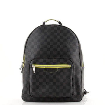Louis Vuitton Josh Backpack Neon Damier Graphite