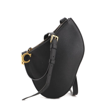 Christian Dior Saddle Triple Zip Crossbody Pouch Leather
