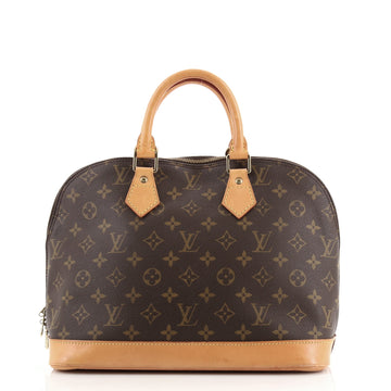 Louis Vuitton Vintage Alma Handbag Monogram Canvas PM