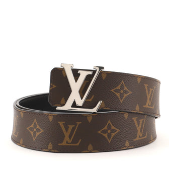 Louis Vuitton LV Initiales Belt Monogram Canvas Wide