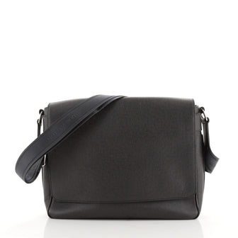 Louis Vuitton Roman Handbag Taiga Leather GM