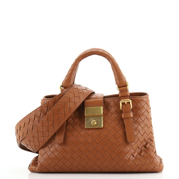 Bottega Veneta Roma Bag Intrecciato Nappa Mini