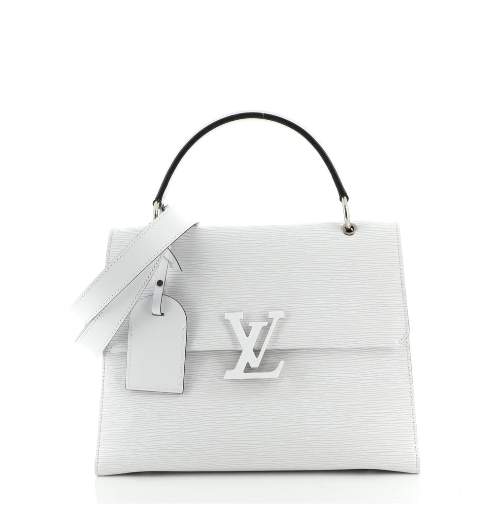Louis Vuitton White Epi Grenelle PM