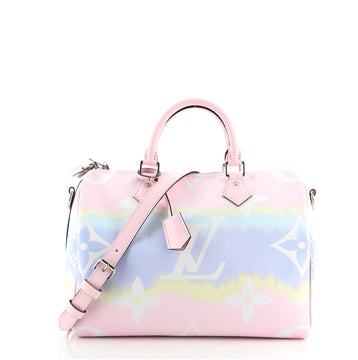 Louis Vuitton Speedy Bandouliere Bag Limited Edition Escale Monogram Giant 30