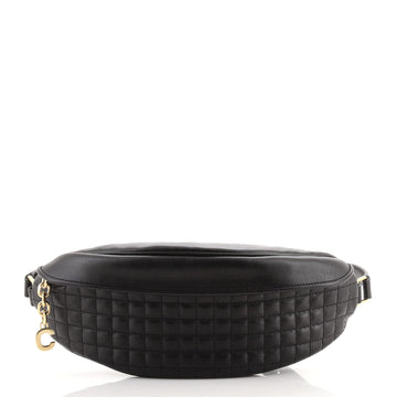Celine C Charm Belt Bag Quilted Leather