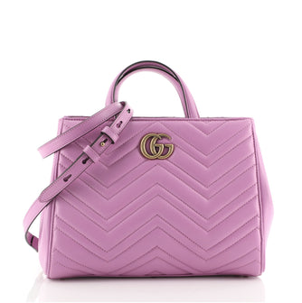 Gucci GG Marmont Tote Matelasse Leather Small