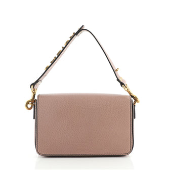 Christian Dior J'Adior Adjustable Strap Flap Bag Leather Small