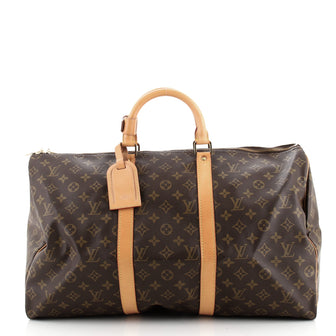Louis Vuitton Keepall Bag Monogram Canvas 50