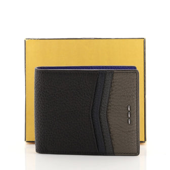 Fendi Selleria Bifold Wallet Leather Compact