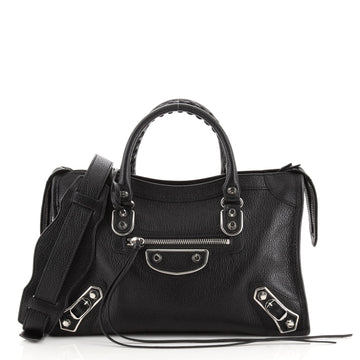 Balenciaga City Classic Metallic Edge Bag Leather Small