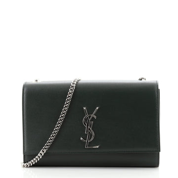 Saint Laurent Classic Monogram Crossbody Bag Grainy Leather Medium