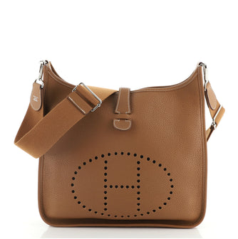 Hermes Evelyne Bag Gen III Clemence GM