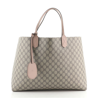 Gucci Reversible Tote GG Print Leather Large