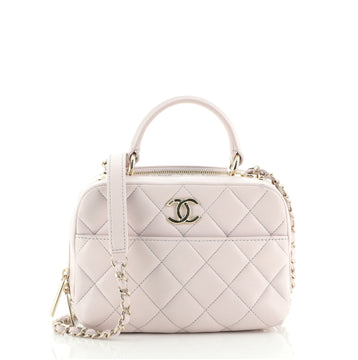 Chanel Trendy CC Bowling Bag Quilted Lambskin Mini