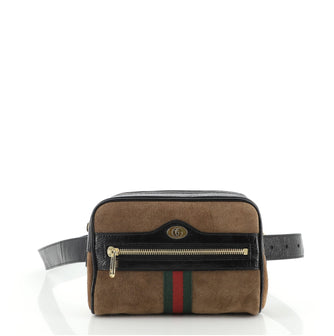 Gucci Ophidia Belt Bag Suede Small