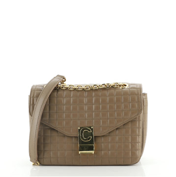 Celine C Bag Quilted Leather Medium