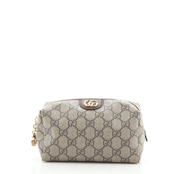 Gucci Ophidia Cosmetic Pouch GG Coated Canvas Medium