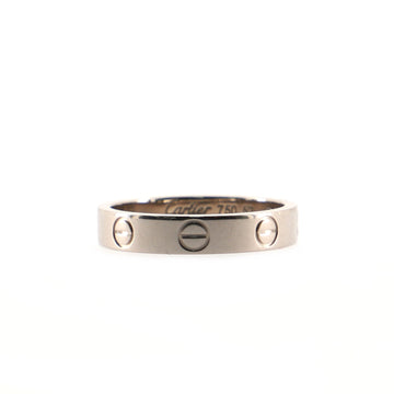 Cartier Love Wedding Band Ring 18K White Gold