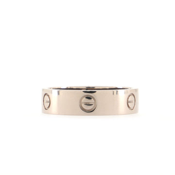 Cartier Love Band Ring 18K White Gold