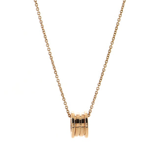 Bvlgari B.Zero1 Pendant Necklace 18K Rose Gold