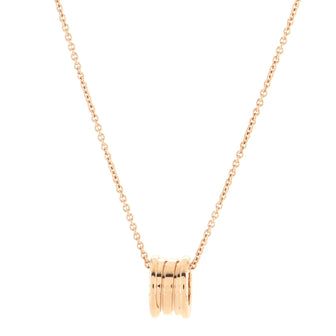 Bvlgari B.Zero1 Pendant Necklace 18K Rose Gold