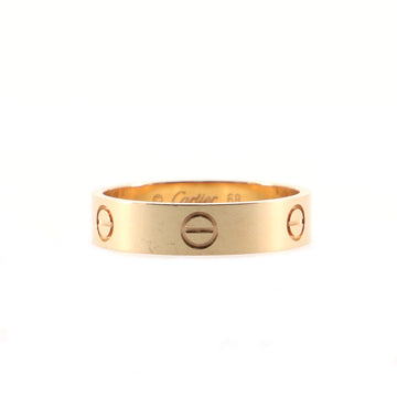 Cartier Love Band Ring 18K Rose Gold