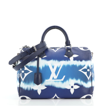 Louis Vuitton Speedy Bandouliere Bag Limited Edition Escale Monogram Giant 30