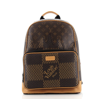 Louis Vuitton Nigo Campus Backpack Limited Edition Giant Damier and Monogram Canvas