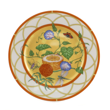 Hermes La Siesta Salad Plate Printed Porcelain