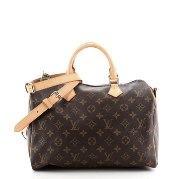 Louis Vuitton Speedy Bandouliere Bag Monogram Canvas 30