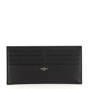 Louis Vuitton Felicie Card Holder Insert Leather