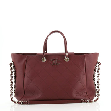 Chanel Neo Soft Shopping Tote Quilted Bullskin Small