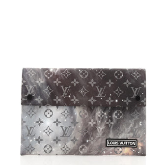 Louis Vuitton Pochette Alpha Triple Limited Edition Monogram Galaxy Canvas